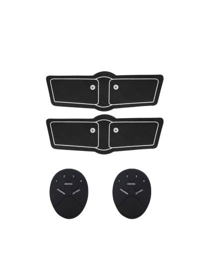 Generic EMS Abdominal Fitness Massage Sticker Battery double arm 