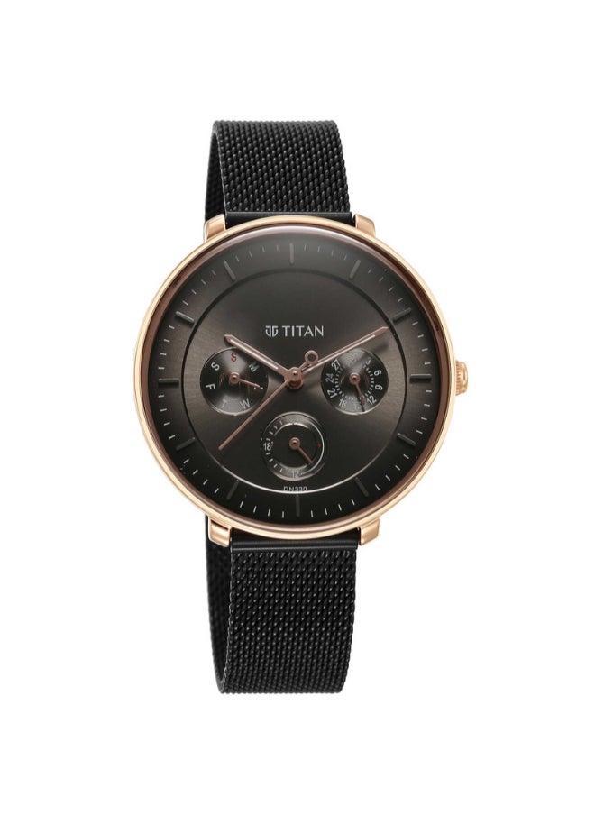 TITAN Women Analog Round Shape Stainless Steel Wrist Watch - 2651KM04 - 36.6 Mm  - Image 2