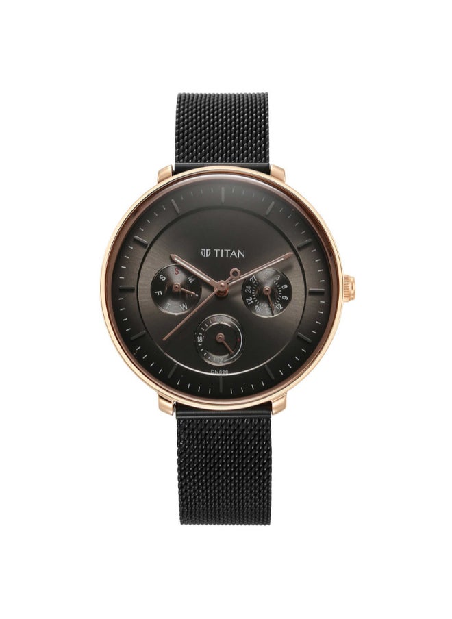 TITAN Women Analog Round Shape Stainless Steel Wrist Watch - 2651KM04 - 36.6 Mm  - Image 1