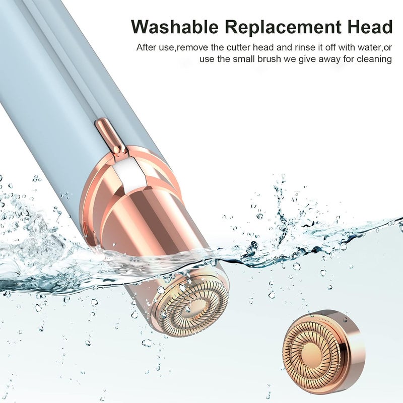 LinMei 6PCS Replacement Heads Compatible for GEN 2 Finishing Touch Flawless Women's Painless Hair Remover - Image 5