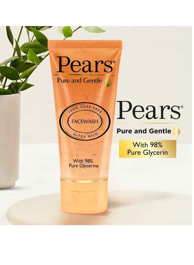 Pears Pears Pure & Gentle Face Wash 60gm - Image 3