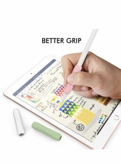 Y&D 3 Pack for Apple Pencil Grip Ergonomic Silicone Sleeve Accessories Holder Compatible with 1st and 2nd Generation  - Image 3