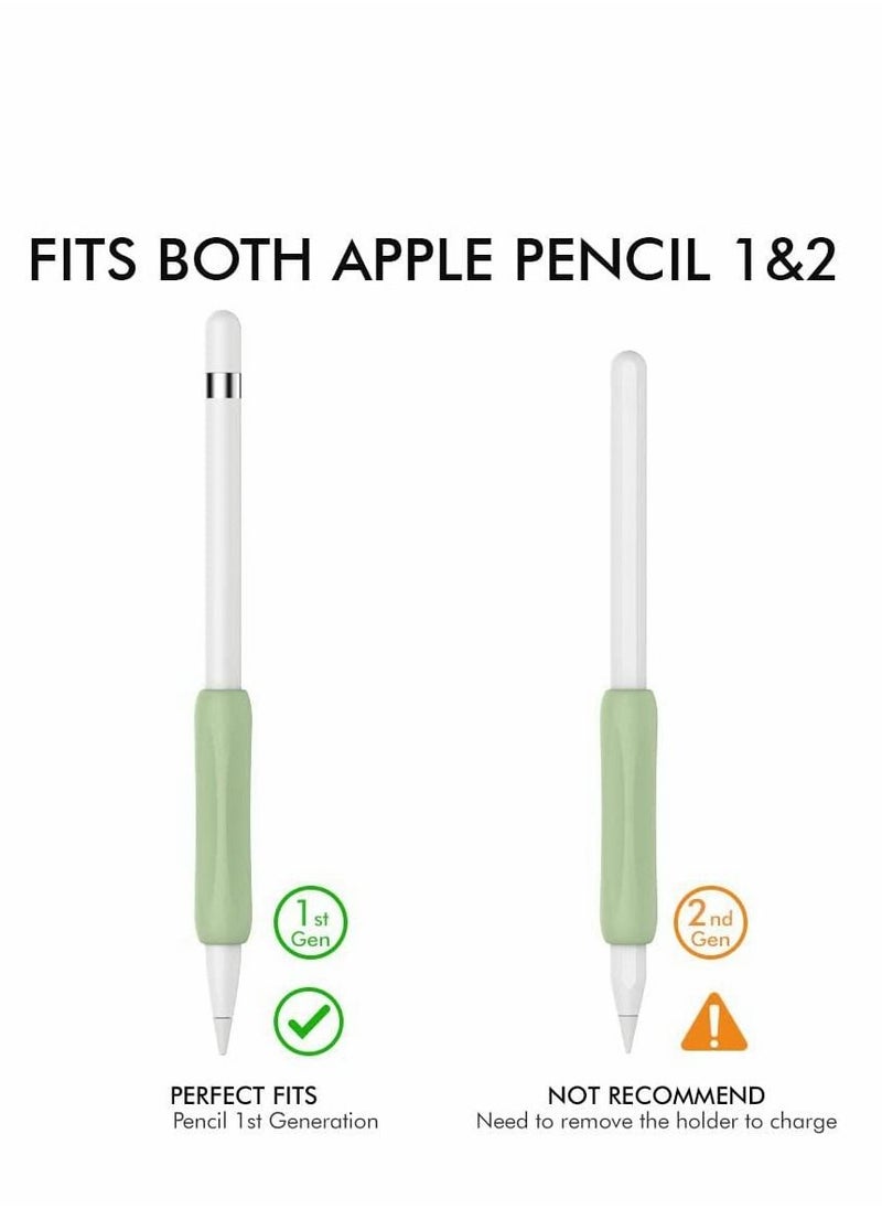 Y&D - 3 Pack for Apple Pencil Grip Ergonomic Silicone Sleeve Accessories Holder Compatible with 1st and 2nd Generation - Image 1