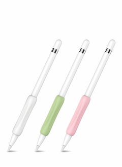 3 Pack for Apple Pencil Grip Ergonomic Silicone Sleeve Accessories Holder Compatible with 1st and 2nd Generation