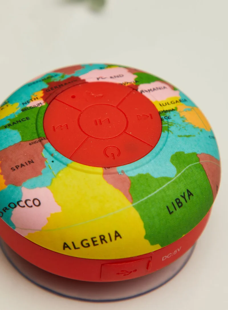 Rex London World Map Bluetooth Shower Speaker