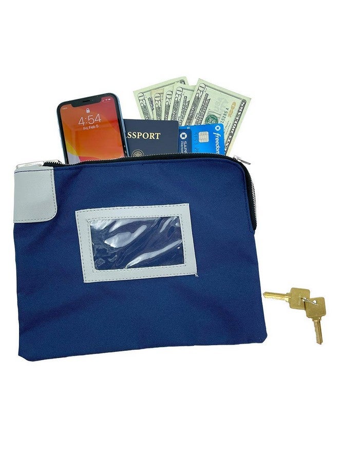 Huron Heavy Duty Commercial 7Pin 11" Locking Deposit Bag Bank Money Cash Security Pop Up Lock 2 Keys (1/5/25/100/500) (1 Pc) - Image 2