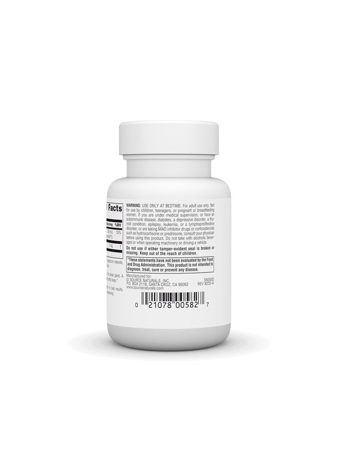 Source Naturals Melatonin 5 mg - 50 Peppermint Flavored Lozenges - Image 3