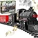MindPal Train Set Electric Train Toys with Smoke Lights Sound Train Set for Under Christmas Tree with Steam Locomotives Cars and Tracks Christmas Train Toys for 3 4 5 6 7 Years Old Kids - Image 2