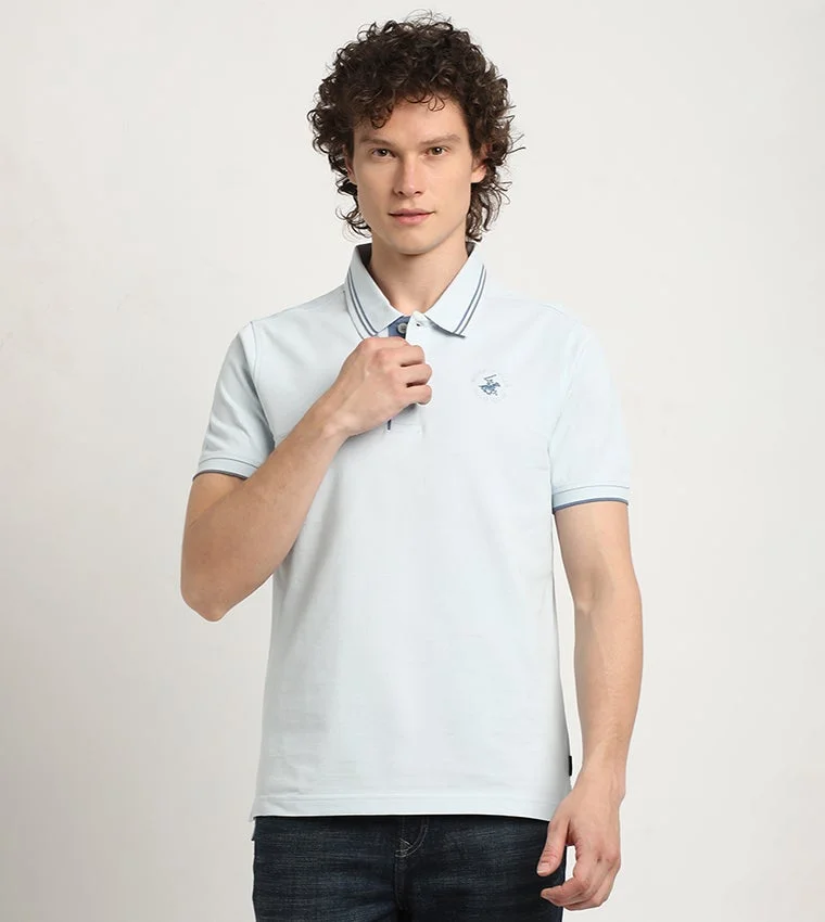 BEVERLY HILLS POLO CLUB Archway Short Sleeves Polo T-Shirt