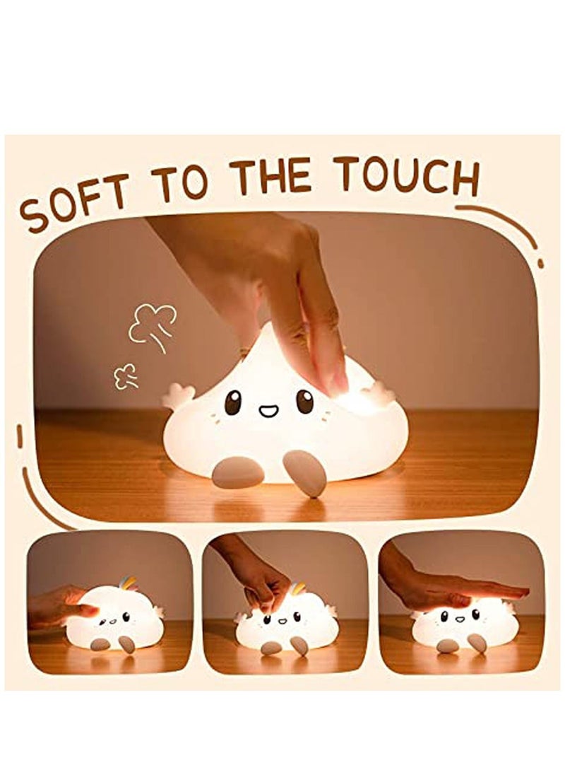 KASTWAVE Cute Kids Night Light, Baby Night Light, Portable Rechargeable Night Light for Girls, Silicone Night Light for Baby, Led Night Light  - Image 5