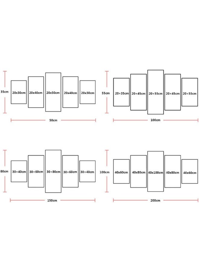 Home Trove Bpa Canvas Painting Hd Print Modular Artwork Modern 5 Pieces Nissa Skyline Gtr Car Pictures Home Decorative Wall Art Unique Poster - Image 3