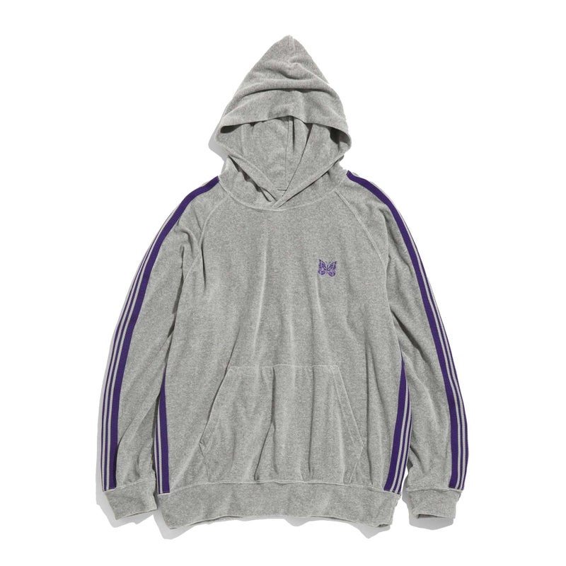 Needles Creates Embroidered Butterfly Zipper Sports Side Stripesd Jacket Casual Stand Collar Jacket For Men And Women - Image 1