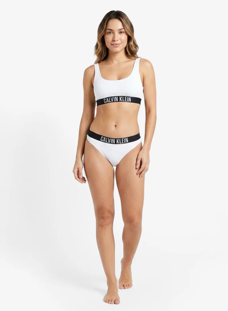 Calvin Klein Logo Band Swim Bottom Bikini