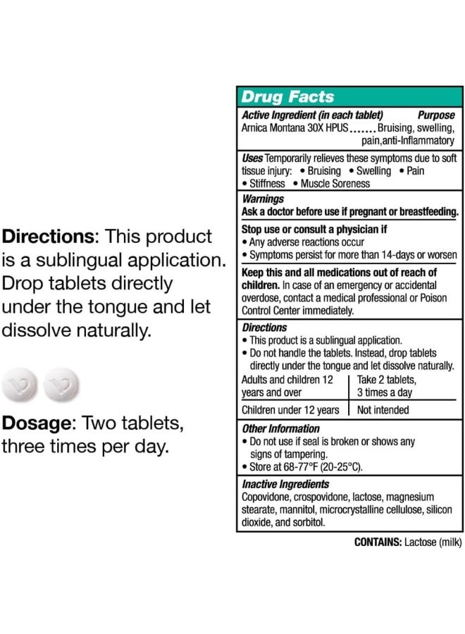VitaMedica Arnica Montana 30X Hpus Tablets - Image 5