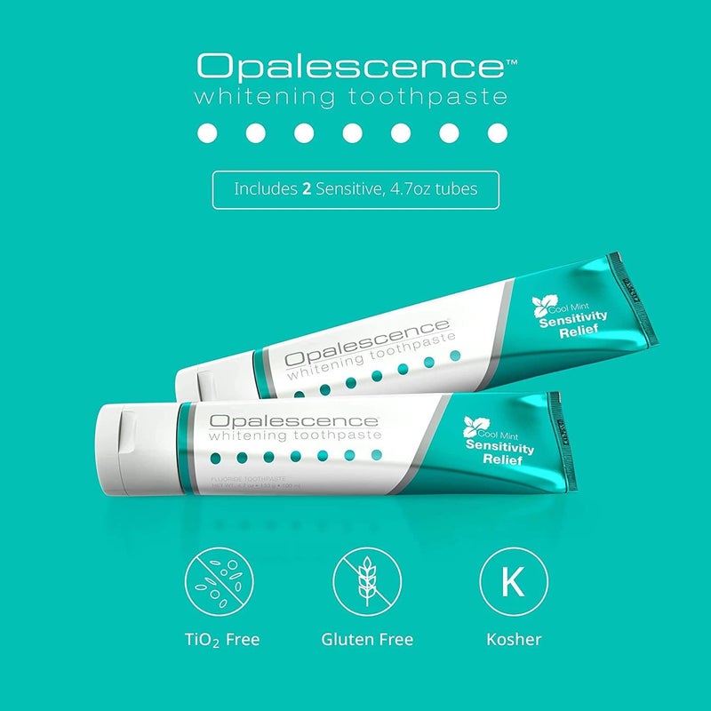 Opalescence معجون أسنان أولترادنت أوباليسنس سنسيتيف لتبييض الأسنان تخفيف الحساسية بنكهة النعناع البارد 3 عبوات مميزة 3X 133غ - Image 3