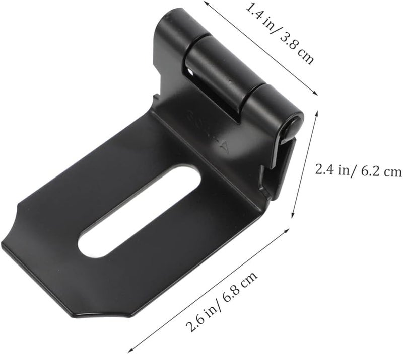 Stainless Steel Barn Door Latch Lock 2 Pack Easy Install Furniture Clasp - Image 3