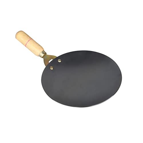 PTR Food Grade Iron Tawa 9.5 Inch 1060 Gram India's First & Only Smooth Edge Technology Lohe Ka Tava Roti Chapati Paratha & Flatbreads Gas - Induction Compatible Heavy Duty for Daily Use - Image 4