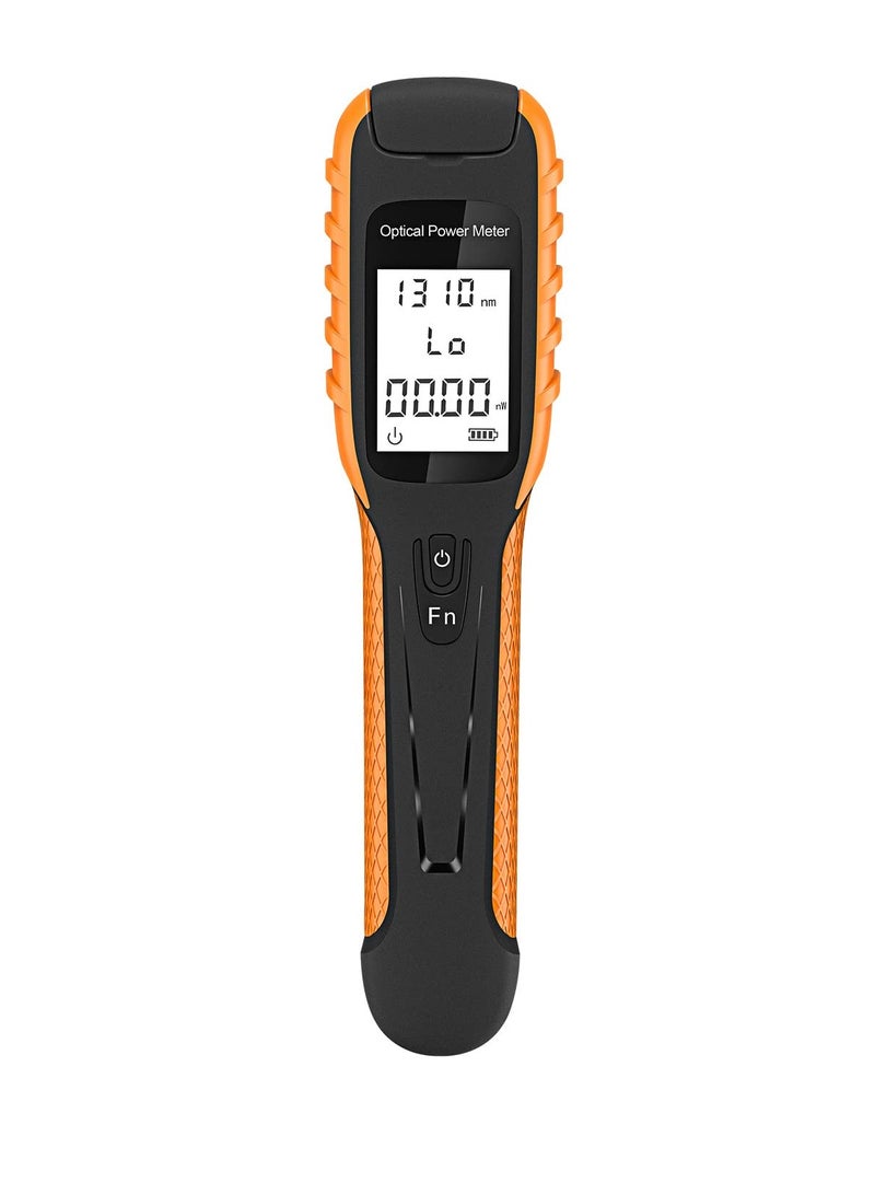 Excefore Mini Optic Fiber Cable Tester, Fiber Optic Tools with 400mAh Lithium Battery, Optical Fiber Power Meter for FC/SC/ST Universal Connector, Fiber Optic Light Meter - Image 1