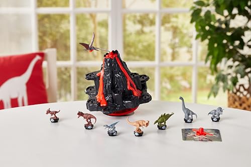 EPOCH Games Jurassic World Shaky Volcano ActionPacked Tabletop Dinosaur Game for Ages 5 - Image 5