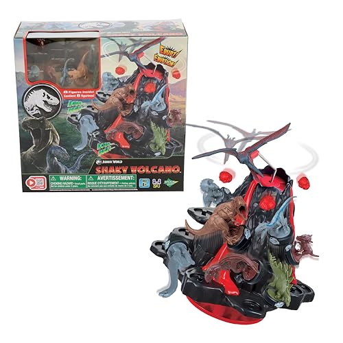 EPOCH Games Jurassic World Shaky Volcano ActionPacked Tabletop Dinosaur Game for Ages 5 - Image 1