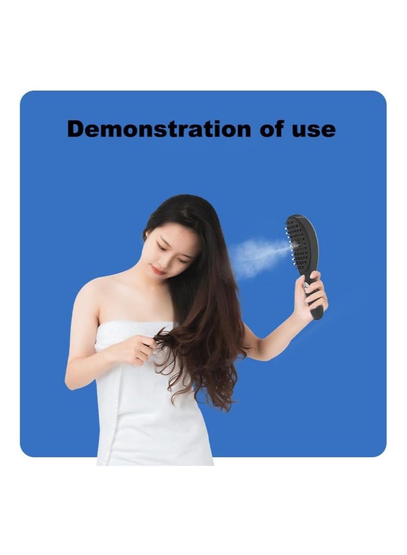 SOLARAE Scalp Massager Brush, Ultimate Hair Brush, 3d Massager for Head , Spray Vibrating Massager Comb, Vibrating Hair Growth Brush, Electric Scalp Massager, Hair Regrowth Detangling Brush (1 Pack) - Image 4