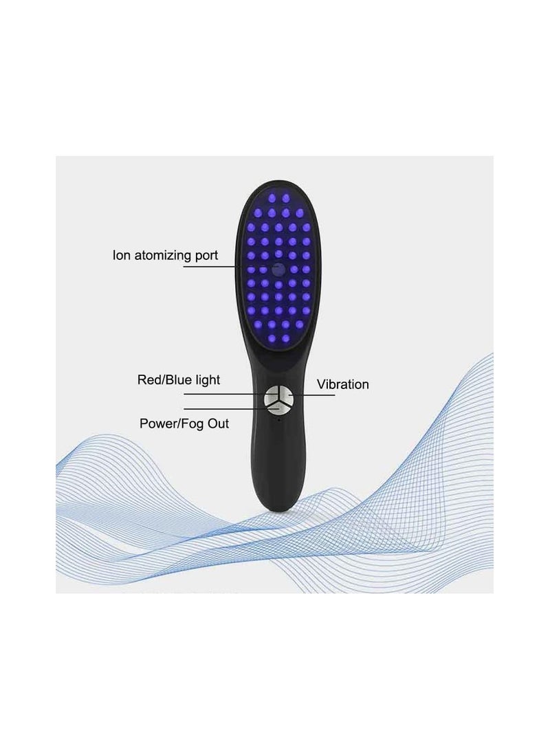 SOLARAE Scalp Massager Brush, Ultimate Hair Brush, 3d Massager for Head , Spray Vibrating Massager Comb, Vibrating Hair Growth Brush, Electric Scalp Massager, Hair Regrowth Detangling Brush (1 Pack) - Image 3