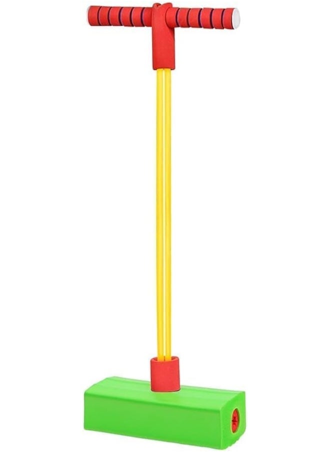 ECVV ECVV Foam Pogo Jumper for Kids, Toddler Training Pogo Sticks with Squeaky Sounds, Bouncy Toy for Boys and Girls, 250 Pound Capacity (green)  - Image 3