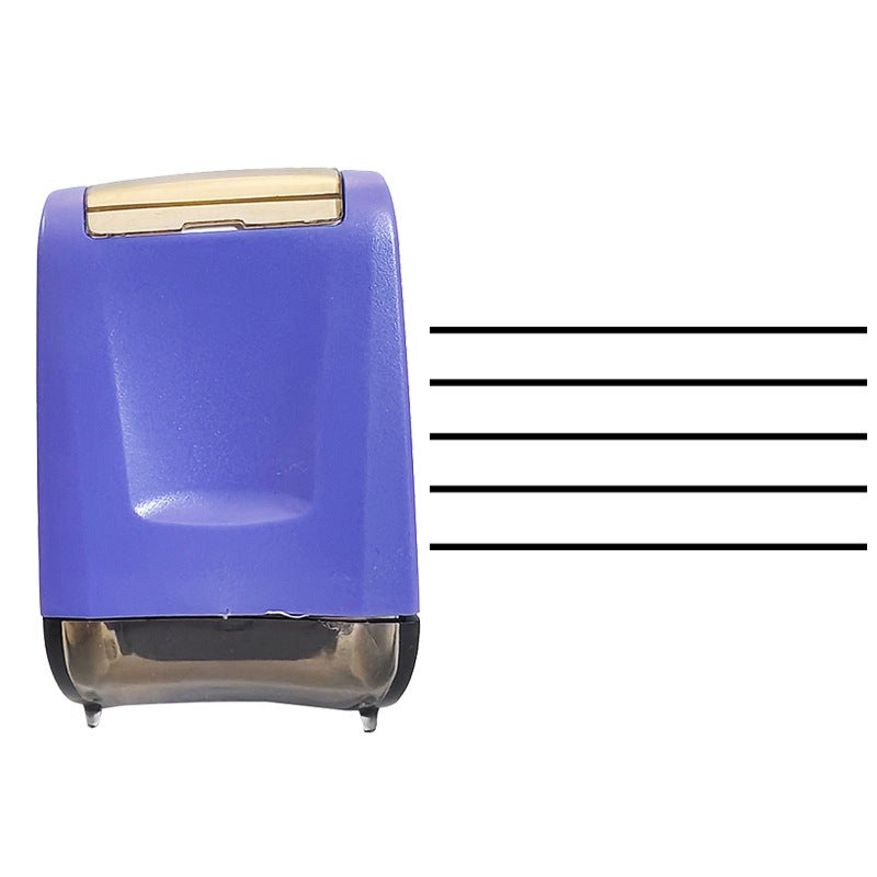 Generic Guitar Ukulele Notation Stamp for Music Scores lavender