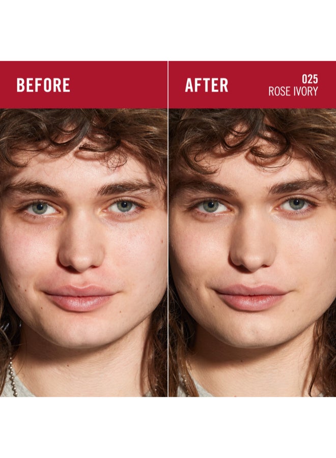 RIMMEL LONDON Multi-Tasker Wake Me Up Concealer & Foundation - 25 - Rose Ivory, 20ml - Image 5