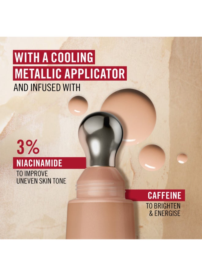 RIMMEL LONDON Multi-Tasker Wake Me Up Concealer & Foundation - 25 - Rose Ivory, 20ml - Image 3