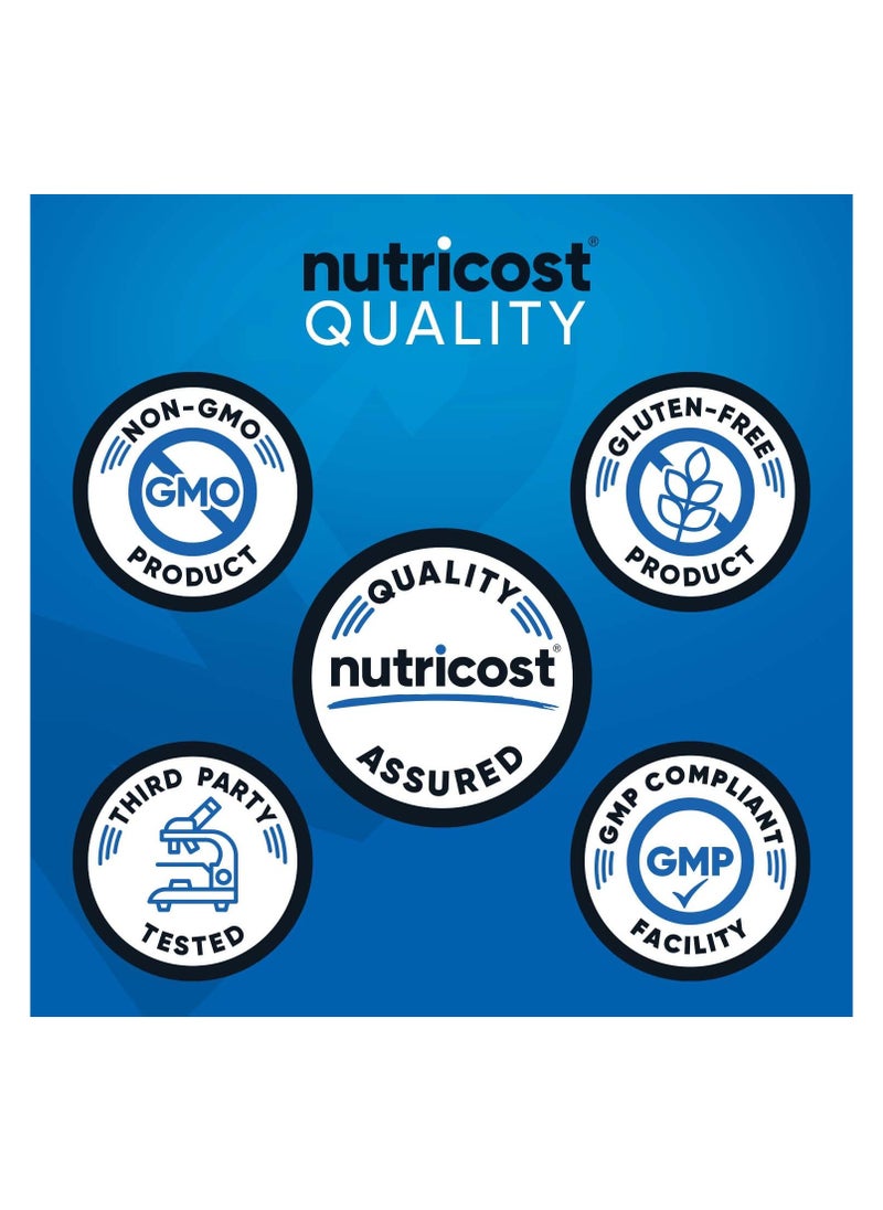 Nutricost - HMB (Beta-Hydroxy Beta-Methylbutyrate),1000 Mg Calciam HMS Per Serving 250 SERVINGS | 250G Per Container Unflavored Net Wt 8.9 Oz (250 G) - Image 1