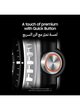 Galaxy Watch 8 Classic 46mm (Middle East Version) GPS Smartwatch, Cushion Design, Rotating Bezel, Quick Button, 3nm Processor, Sleep Coaching, Running Coach Black - view 4