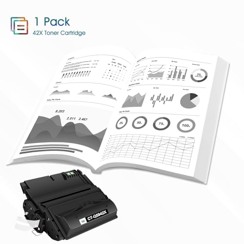 Cool Toner Compatible Toner Cartridge Replacement for HP 42X Q5942X Q1338A Q5942 for HP 4250TN 4250N 4250DTN 4350N 4350TN 4350DTN Printer-1PK - Image 5