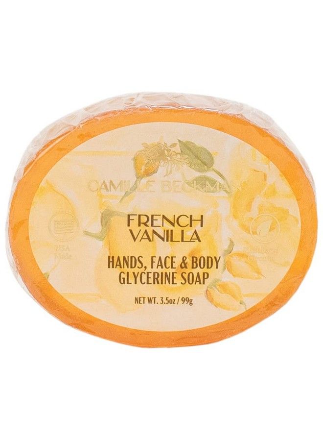 Camille Beckman Glycerine Bar Soap French Vanilla 3.5 Oz - Image 2