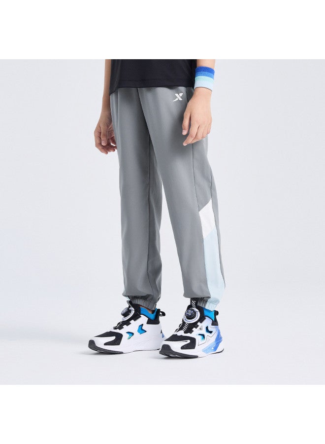 XTEP سروال رياضي جديد للأطفال ربيع/خريف 2025، ملابس أطفال - Image 5