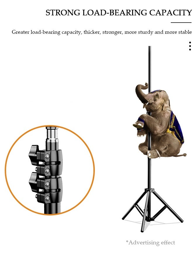 DUNISO Adjustable Projector Stand Tripod,Universal High Quality Alloy Laptop Stand, 360 Degree Fluid Head Compact Heavy-Duty Camera Video Tripod,Multifunctional Projector Tripod for Office,Home,Theater,Outdoor Movies - Image 3