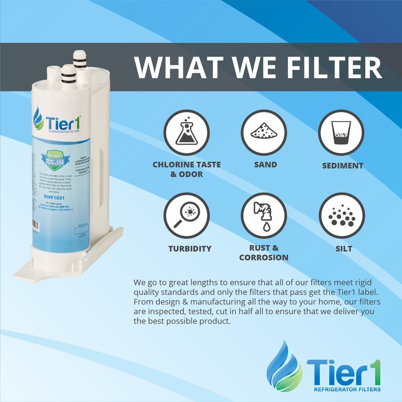 Tier1 Puresource2 Refrigerator Water Filter 2-Pk | Replacement For Wf2Cb Ngfc 2000 1004-42-Fa 469911 469916 Fc100 Ewf2Cbpa Fridge Filter - Image 5