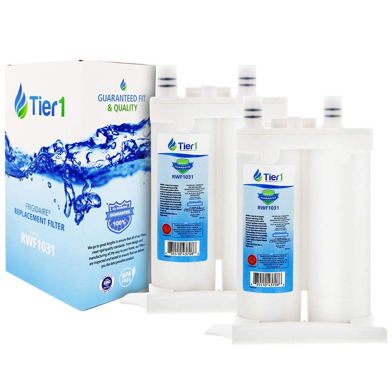 Tier1 Puresource2 Refrigerator Water Filter 2-Pk | Replacement For Wf2Cb Ngfc 2000 1004-42-Fa 469911 469916 Fc100 Ewf2Cbpa Fridge Filter - Image 1