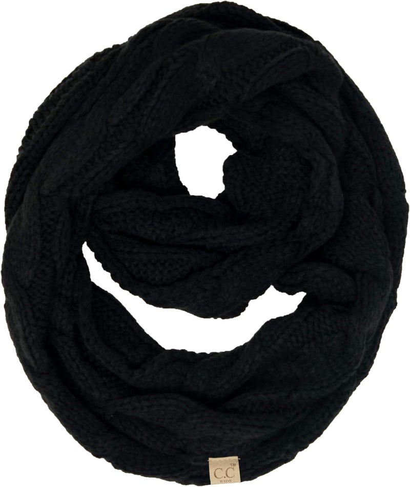 Funky Junque Kids Winter Scarf – Toddler Girl Neck Warmer, Baby Infinity Scarf, Warm Balaclava for Kids, Soft Girls Scarves - Image 1