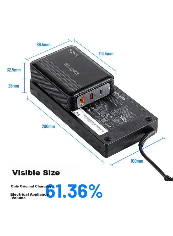 Kingma 300w Power Adapter For Lenovo Legion R9000p R9000x Y9000p R9000x R7000 Y7000p Gaming Laptop Charger Cable - Image 2