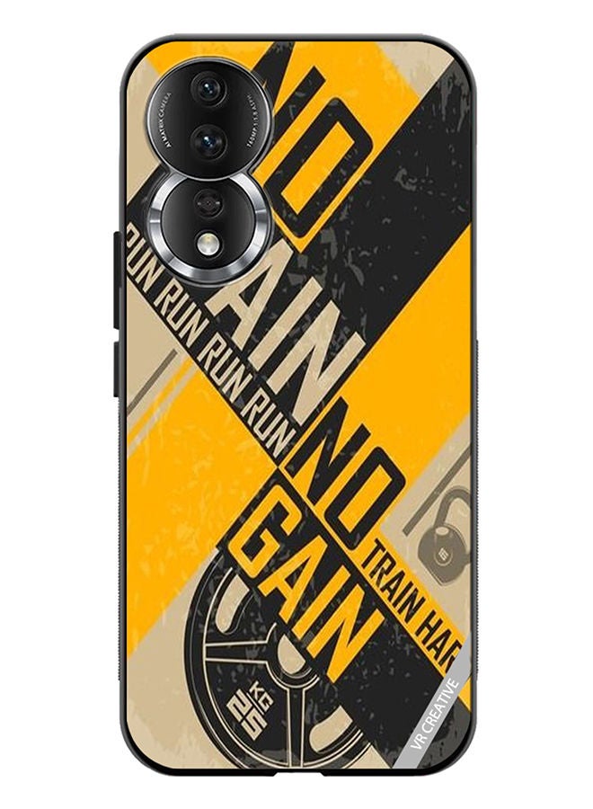 VR CREATIVE Protective Case Cover For Honor 80 No Pain No Gain Design Multicolour - Image 1