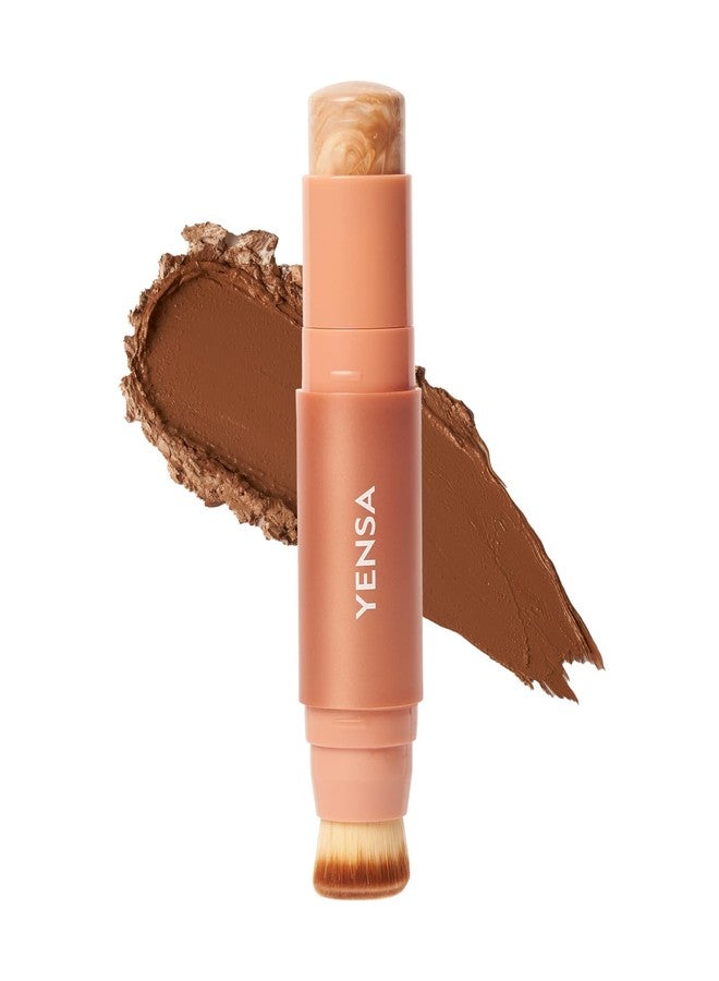YENSA Super Serum Silk Foundation Stick - Deep 1 (0.35 oz) - Image 1