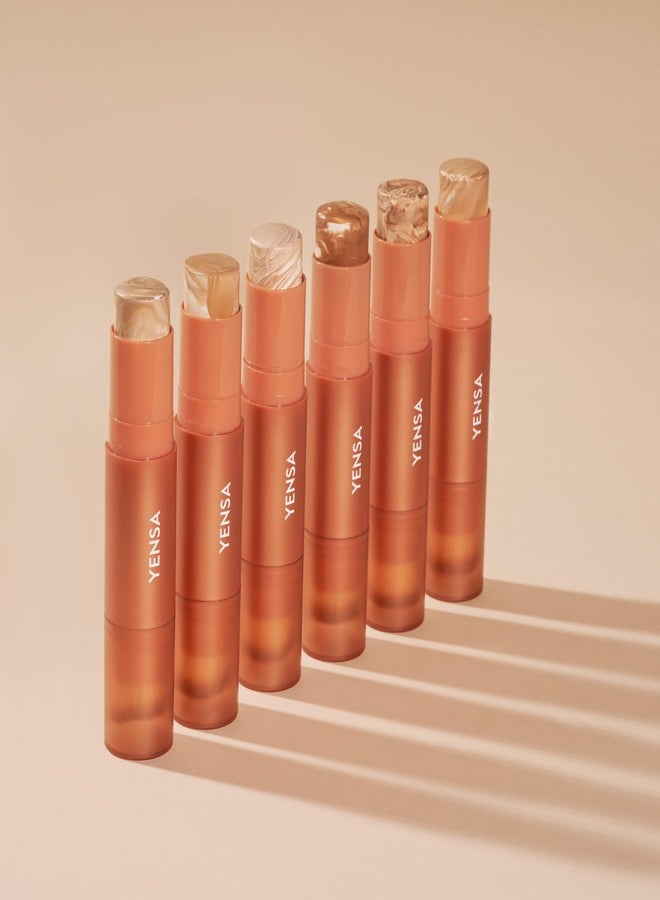 YENSA Super Serum Silk Foundation Stick - Deep 1 (0.35 oz) - Image 4