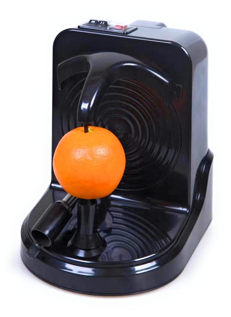 Pelamatic قشارة الفواكه الكهربائية بيلاماتيك  قشارة برتقال وتفاح وبطاطس أوتوماتيكية  مصنوعة من الفولاذ المقاوم للصدأ  متعددة الاستخدامات  سهلة الاستخدام  سوداء  95x7x105 بوصة  بلاستيك  فولاذ مقاوم للصدأ  جهاز مطبخ