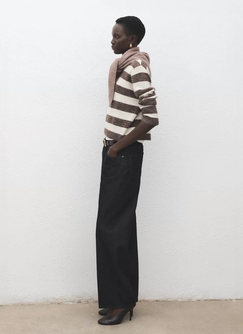 Mango  Knit striped sweater for Women | Best Price UAE