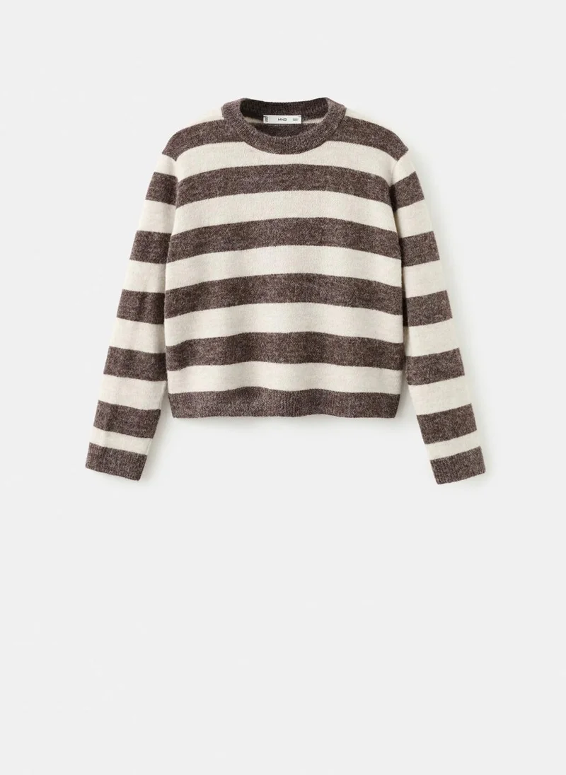 Mango  Knit striped sweater for Women | Best Price UAE