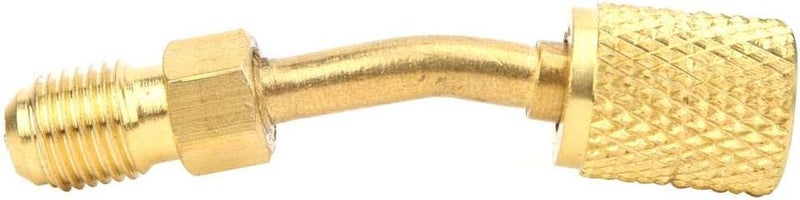 klarako R410A 1/4inch Male SAE to 5/16inch Female SAE Adapter Vacuum Pump Split System Air Conditioner Refrigeration Service (AD87-45) - Image 1