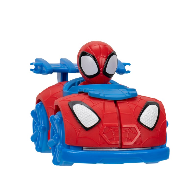 MARVEL Spidey N Friends Web Dart Zoomer Play Vehicle - Spidey | Marvel | Spiderman | Toy Vehicle | Toy Car | Collectible Toys | Encourages Imaginative Play & Motor Skills Development | Gift for Kids & Toddlers - Image 2