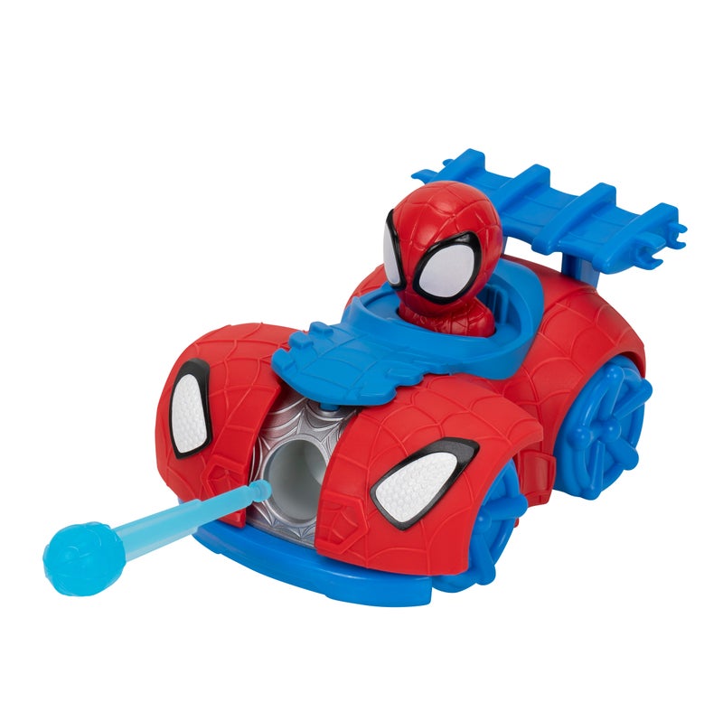 MARVEL Spidey N Friends Web Dart Zoomer Play Vehicle - Spidey | Marvel | Spiderman | Toy Vehicle | Toy Car | Collectible Toys | Encourages Imaginative Play & Motor Skills Development | Gift for Kids & Toddlers - Image 3