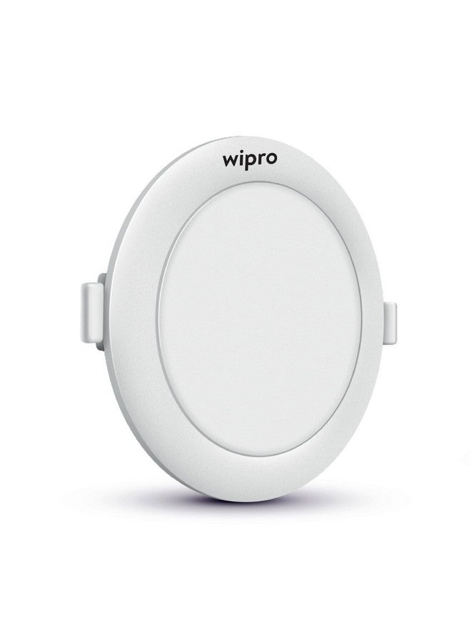 wipro Garnet 12W Round Led Alpha Panel | Warm White Light (2700K) | Recessed Down Light for False Ceiling | Cutout - 110Mm | Pack of 20 - Image 4
